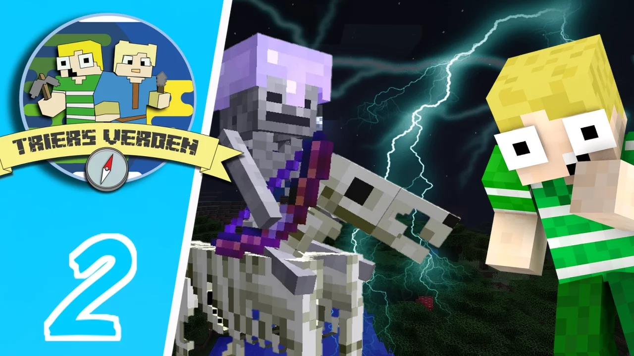 Dansk Minecraft - Triers Verden #02: EN MINECRAFT BOSS!?