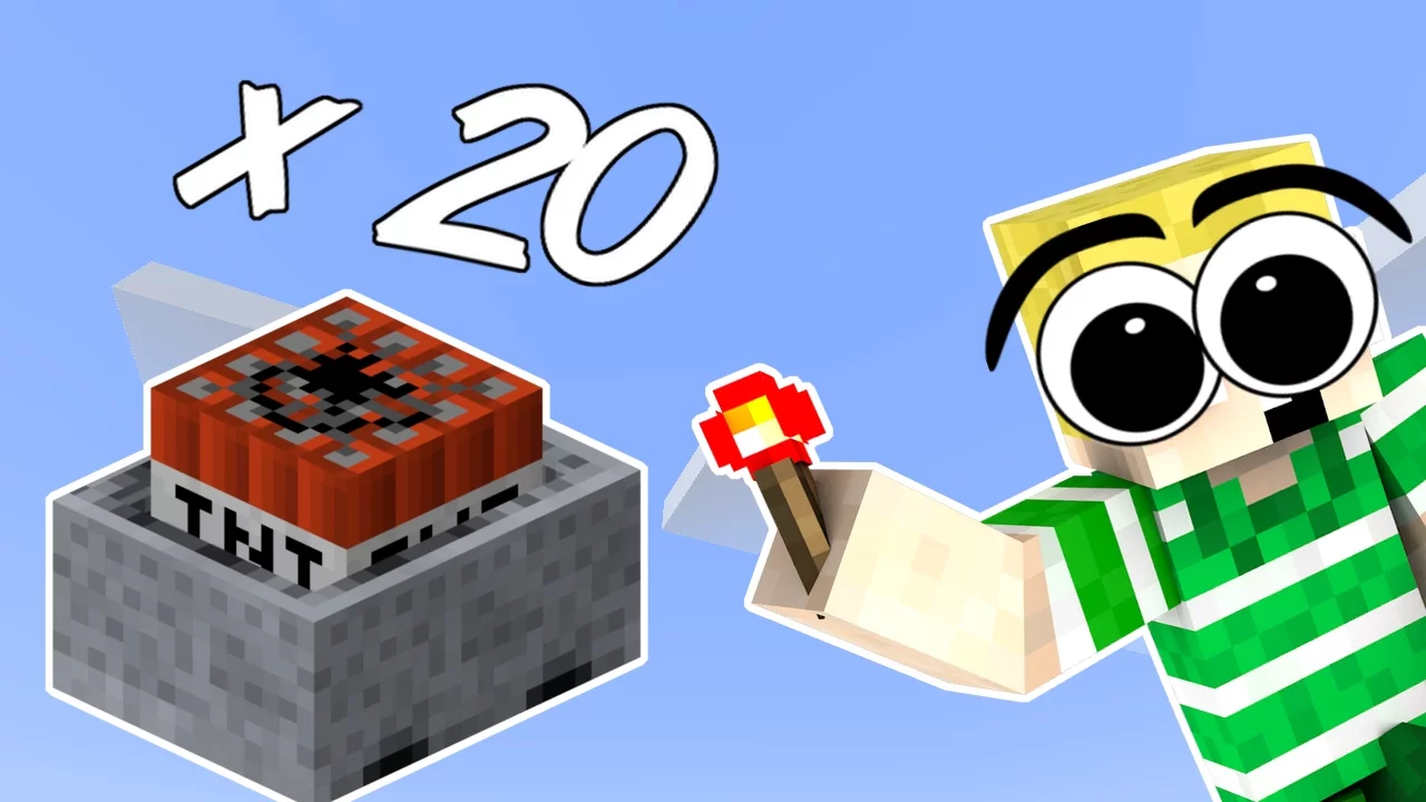 Dansk Minecraft - NY TNT FÆLDE!!