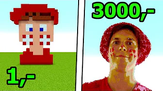 Betaler Fremmede For At Bygge MIKKEL i Minecraft!!