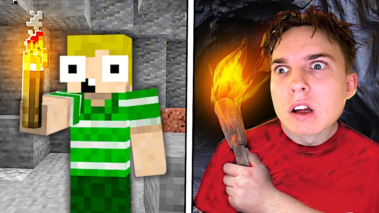 MINECRAFT I VIRKELIGHEDEN!!