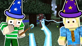 KAMP MED TRYLLESTAVE!! - Dansk Minecraft