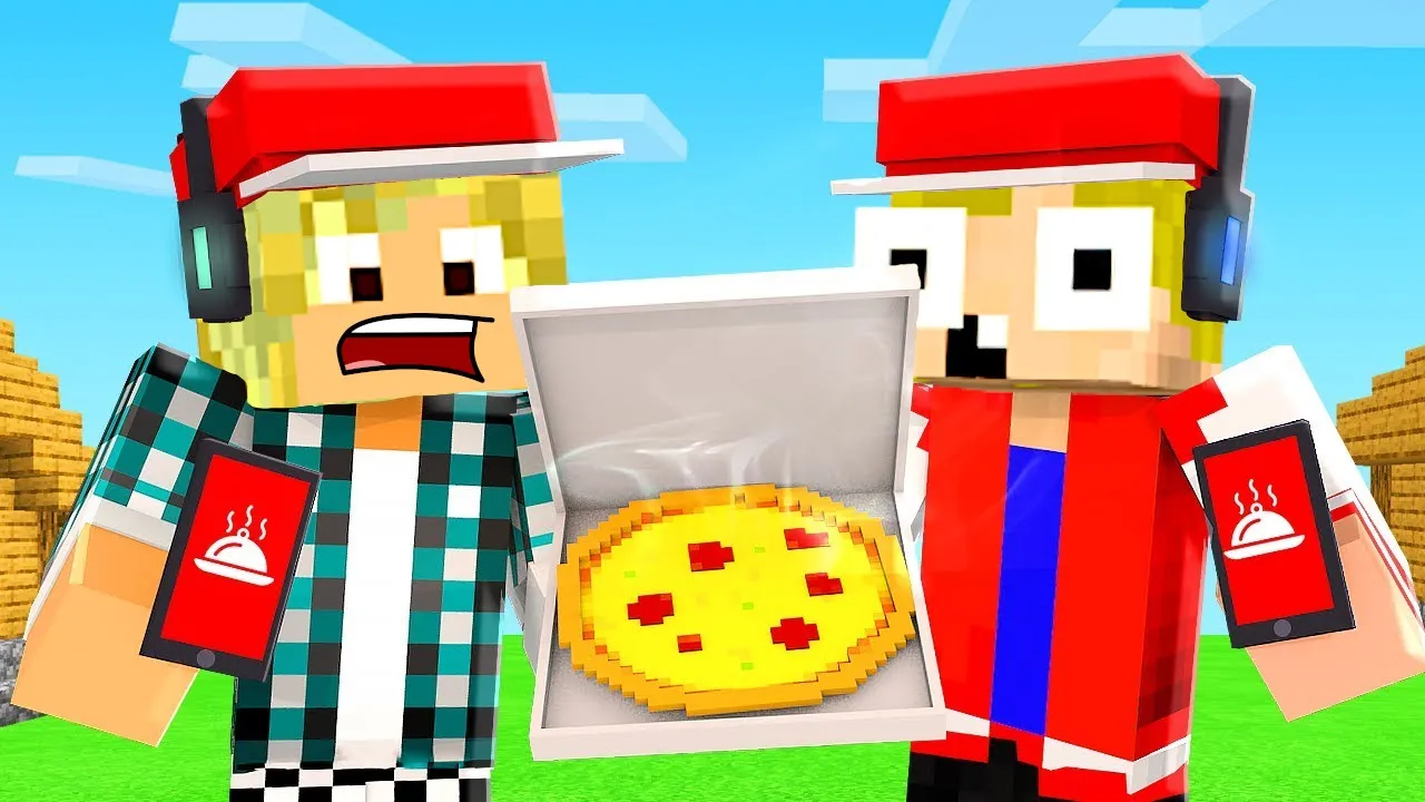 Livet Som PIZZA MÆND I Minecraft!!