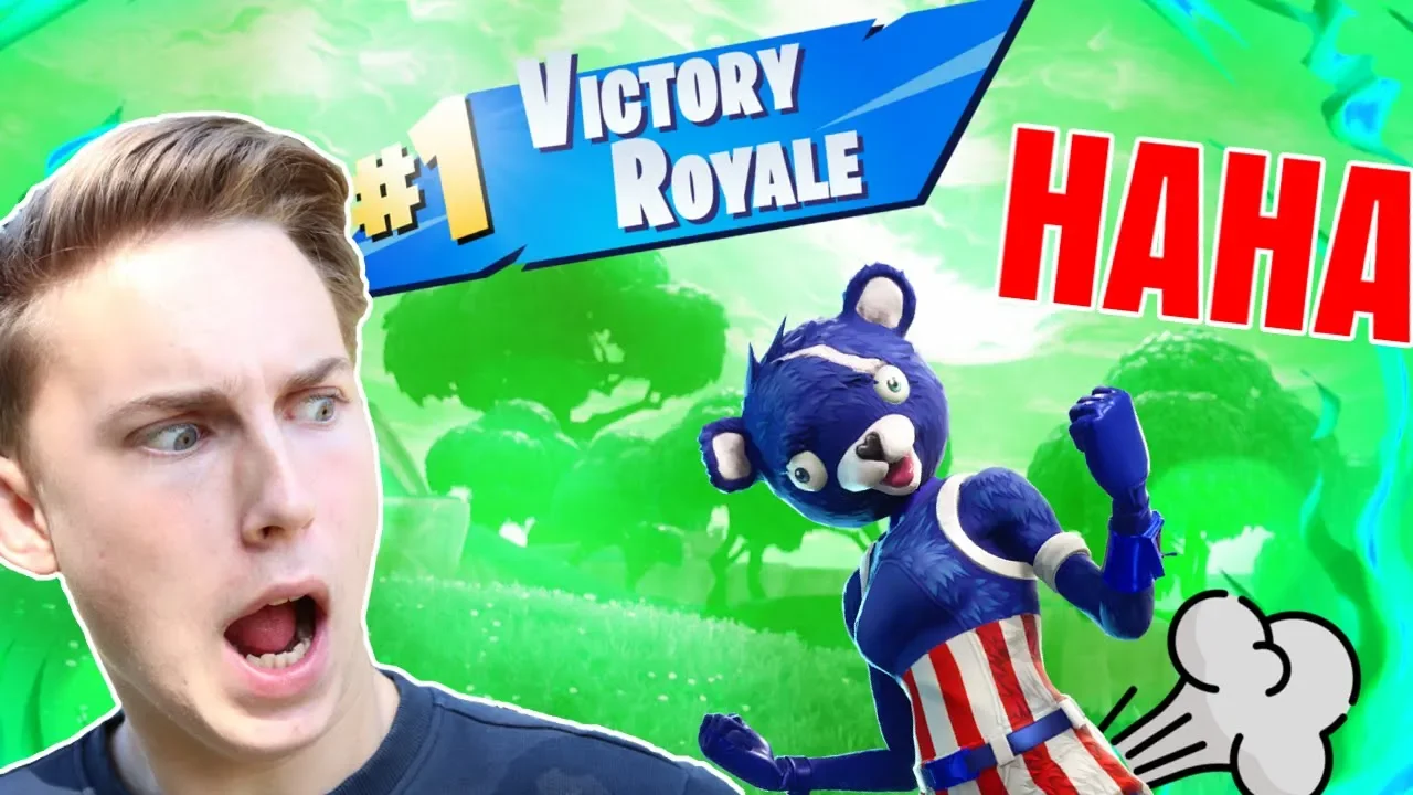 SKRIGER SÅ ALARMEN GÅR // Fortnite med Hussi