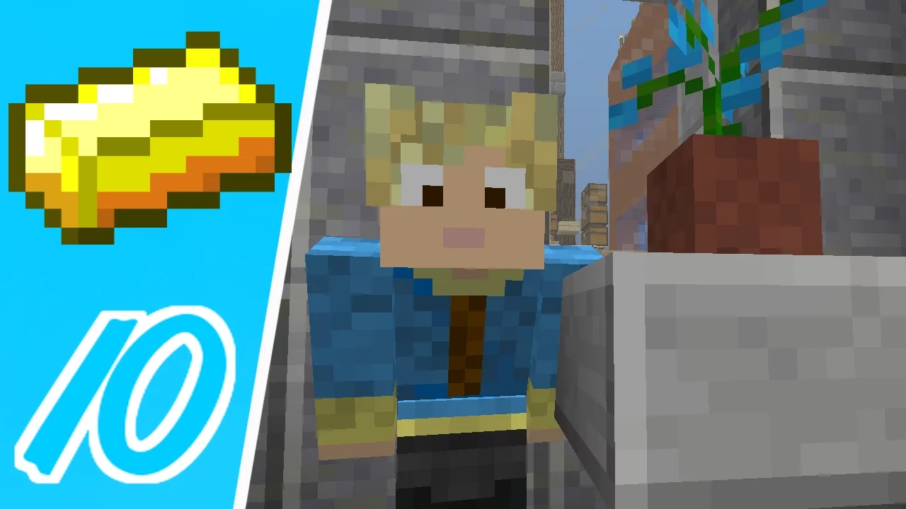 Dansk Minecraft - Pengebyen #10: EN DINOSAUR!