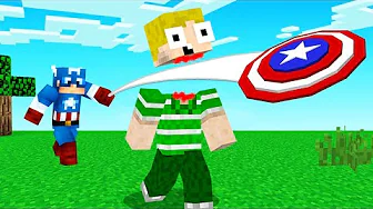 Kan Jeg Flygte Fra SUPERHELTE I Minecraft?!