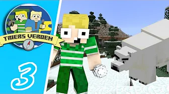 Dansk Minecraft - Triers Verden #03: ISBJØRN ANGRIBER!!