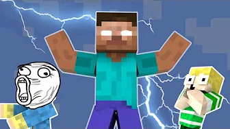 Dansk Minecraft - Lucky Blocks #19: HEROBRINE ER HER!!