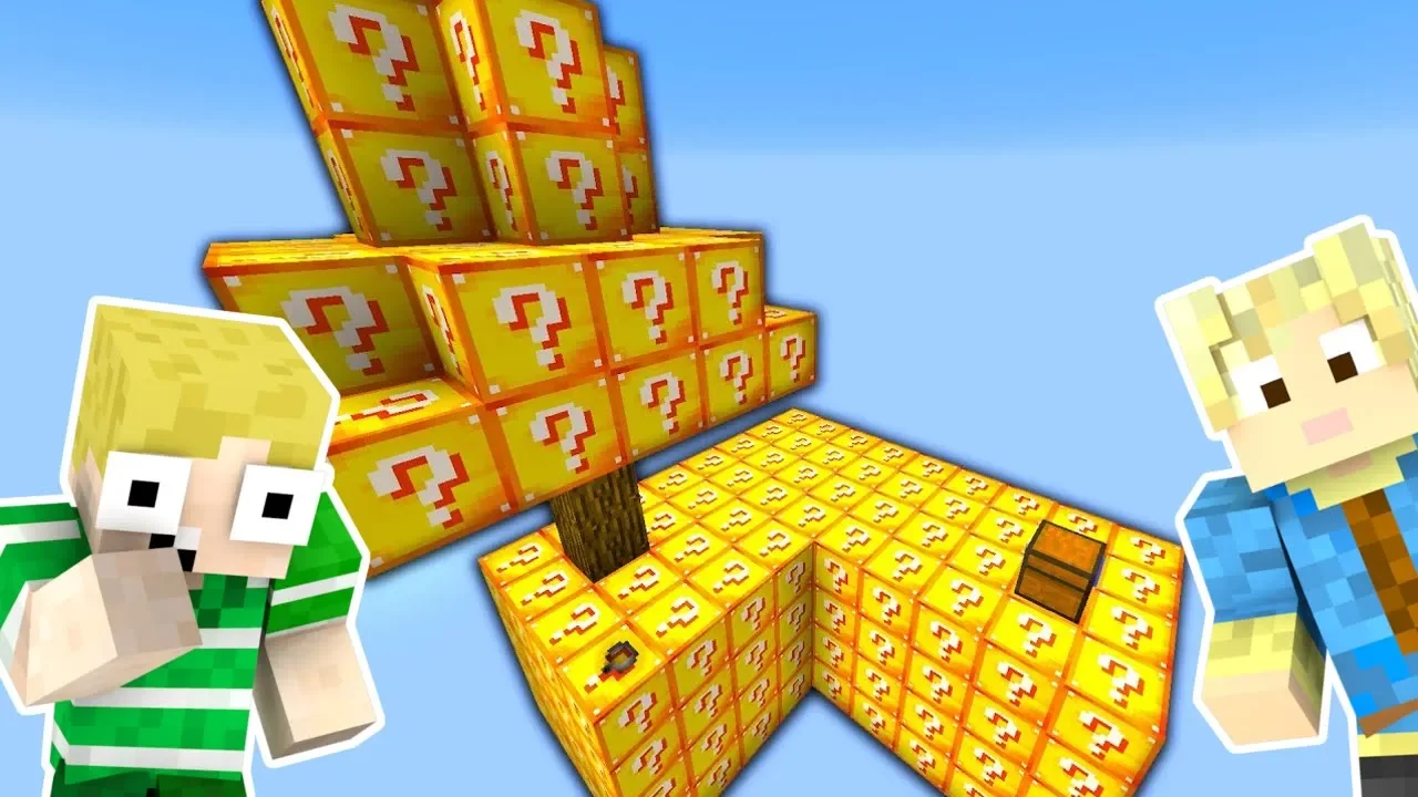 LUCKY SKYBLOCK!? - Dansk Minecraft