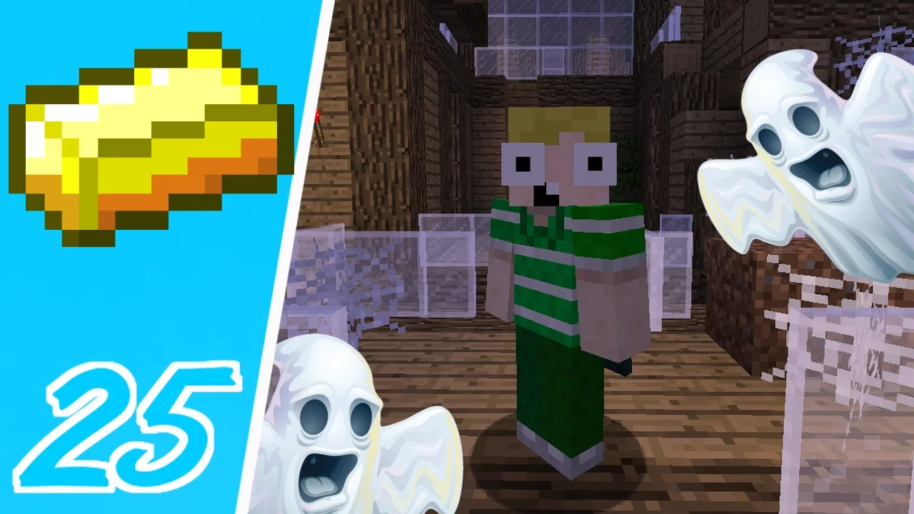 Dansk Minecraft - Pengebyen #25: ET UHYGGELIGT HUS!