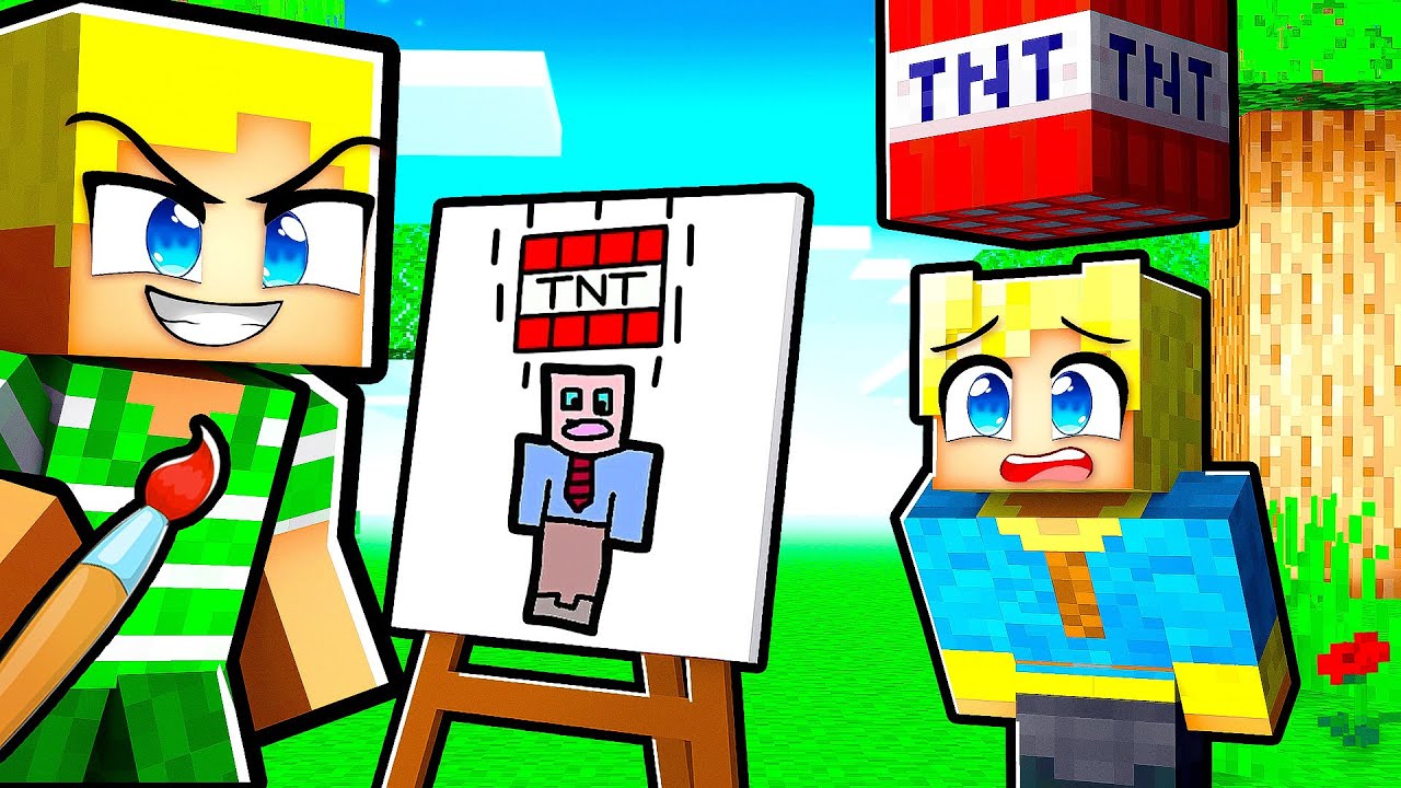 Det Vi Maler, Sker i Minecraft?!