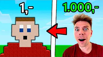 Betaler Fremmede For At Bygge MORTEN i Minecraft!!