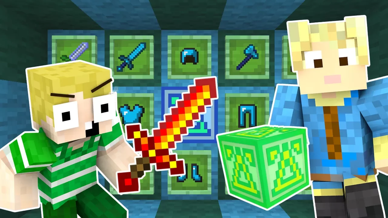 Dansk Minecraft - Lucky Blocks #6: SYGT OP SVÆRD!!