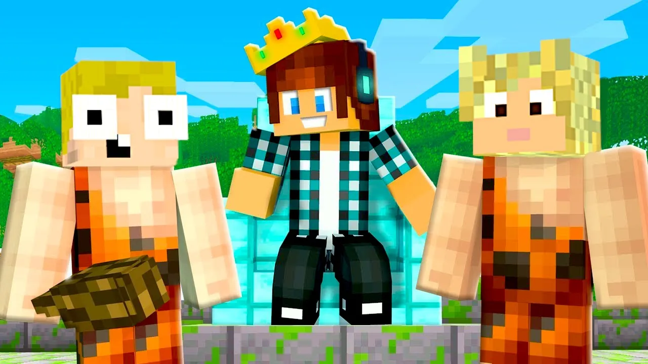 Vi Lever Et Helt Liv Som SLAVER I Minecraft!