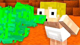 Vi Overlever Som BABY I Minecraft!!