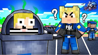 Politi VS Røver I Minecraft!!