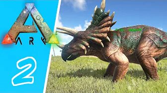 Dansk ARK Survival Evolved #02: DINO-ANGREB!!