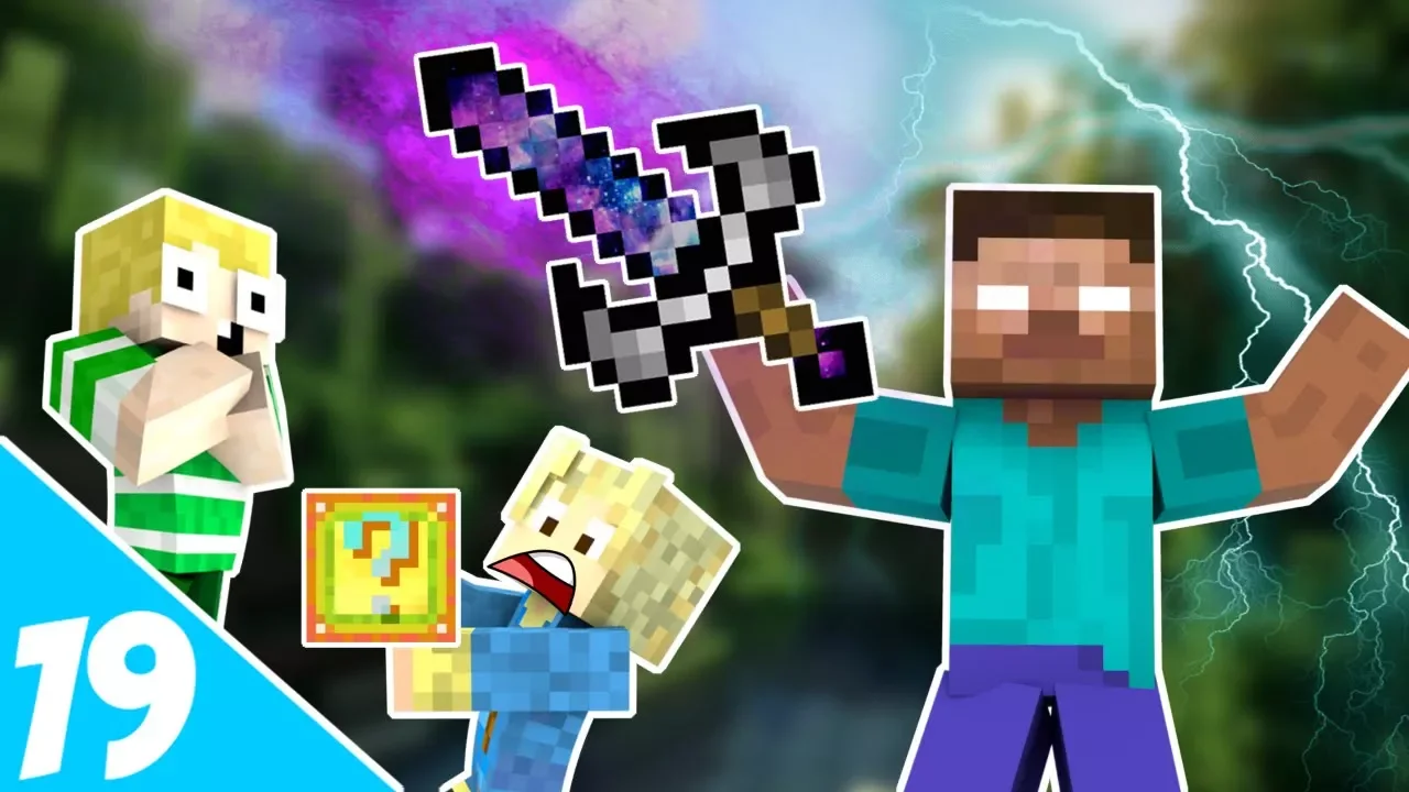 Dansk Minecraft - LuckyBlock Verden #19: LUCKY HEROBRINE BOSS!!