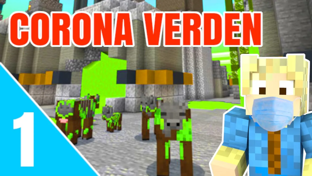 Corona Verden #1: BLIVER NÆSTEN SMITTET! - Dansk Minecraft