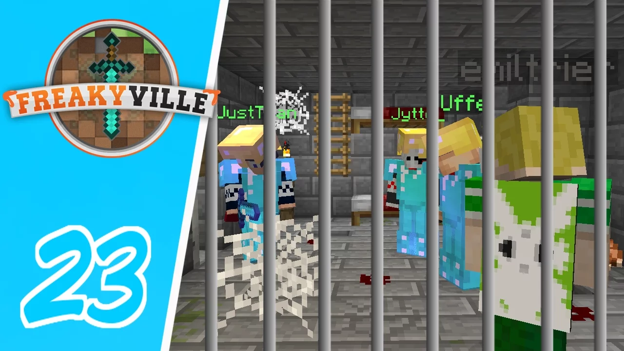 Dansk Minecraft - Prison #23: FARLIG VEJ TIL PENGE!