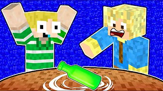 SPIN FLASKEN i MINECRAFT!!