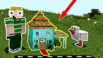 BYGGER ET HUS I EN DIAMOND BLOCK!! - Dansk Minecraft