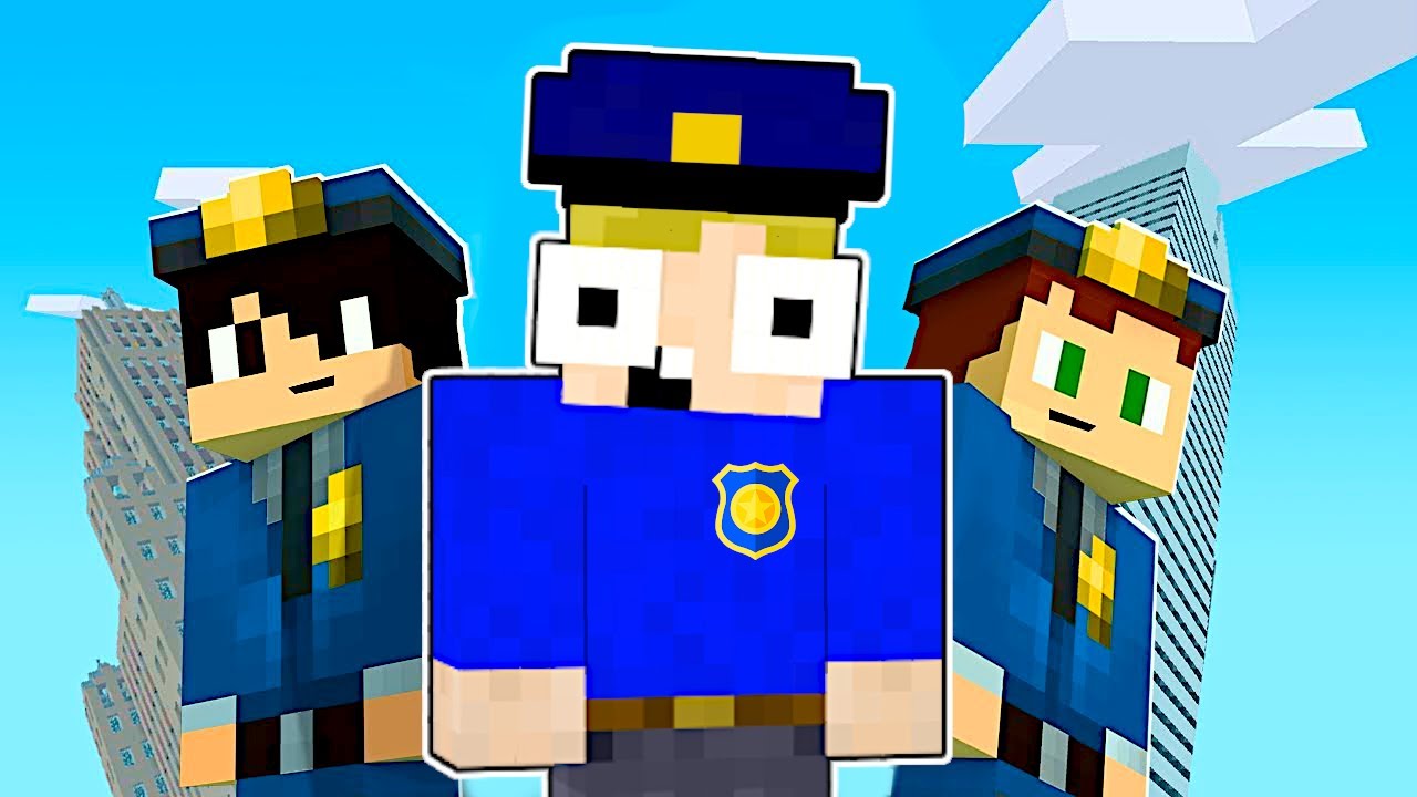 Livet Som POLITI I Minecraft!!