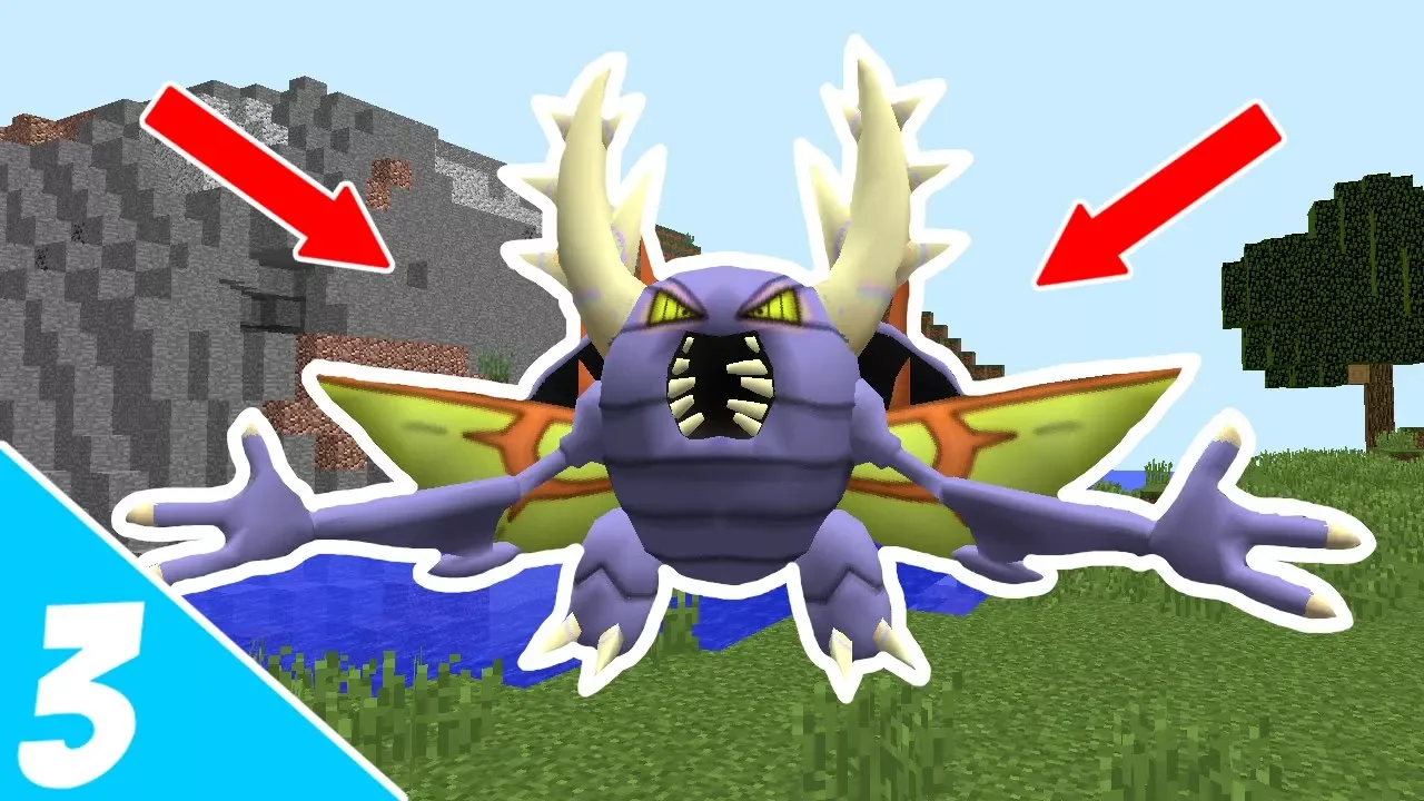 Dansk Minecraft - Pixelmon #3: KÆMPER MOD BOSS!!
