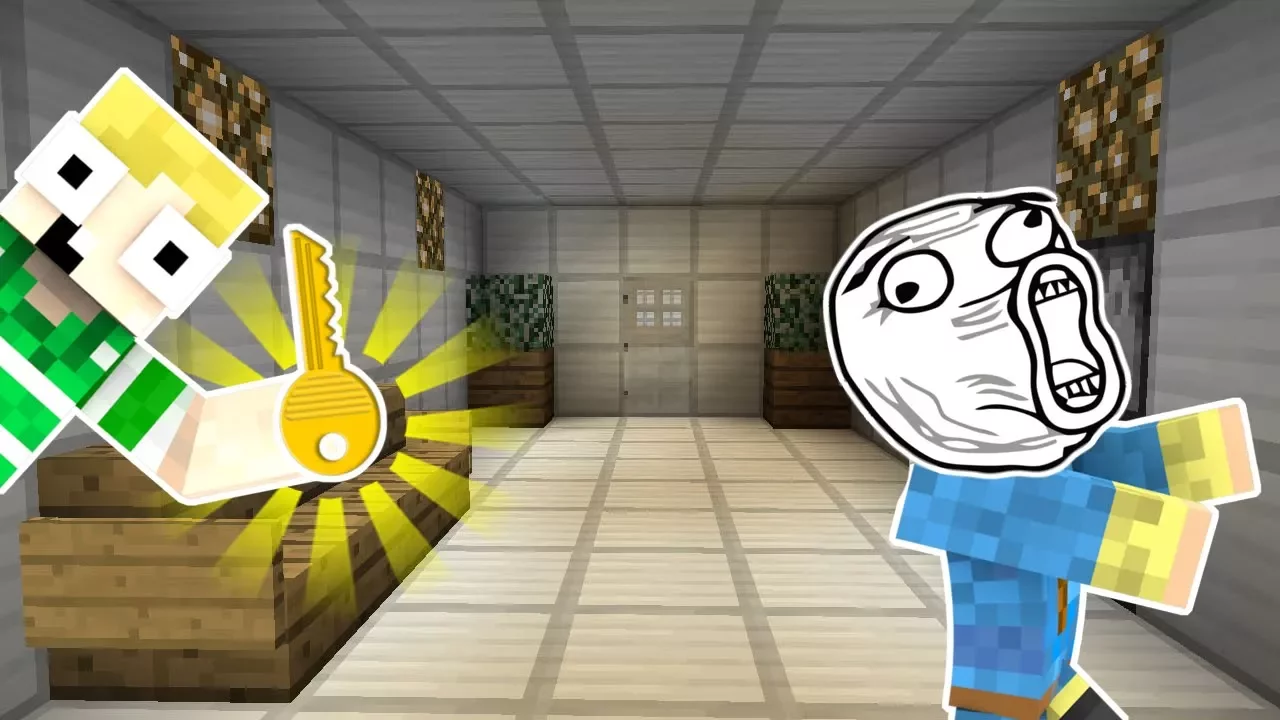 Dansk Minecraft - ESCAPE ROOMS!!