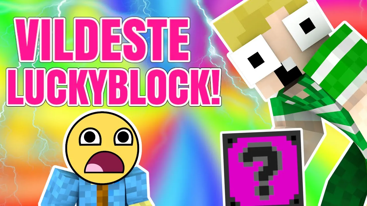 VILDESTE NOGENSINDE?! - Lucky Blocks (Dansk Minecraft)