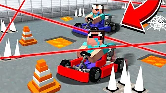 KÆMPE GO-KART CRASH!! - Dansk Minecraft