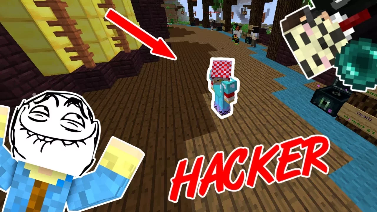 Dansk Minecraft - Trolling #29: TROLLER HACKERS!!