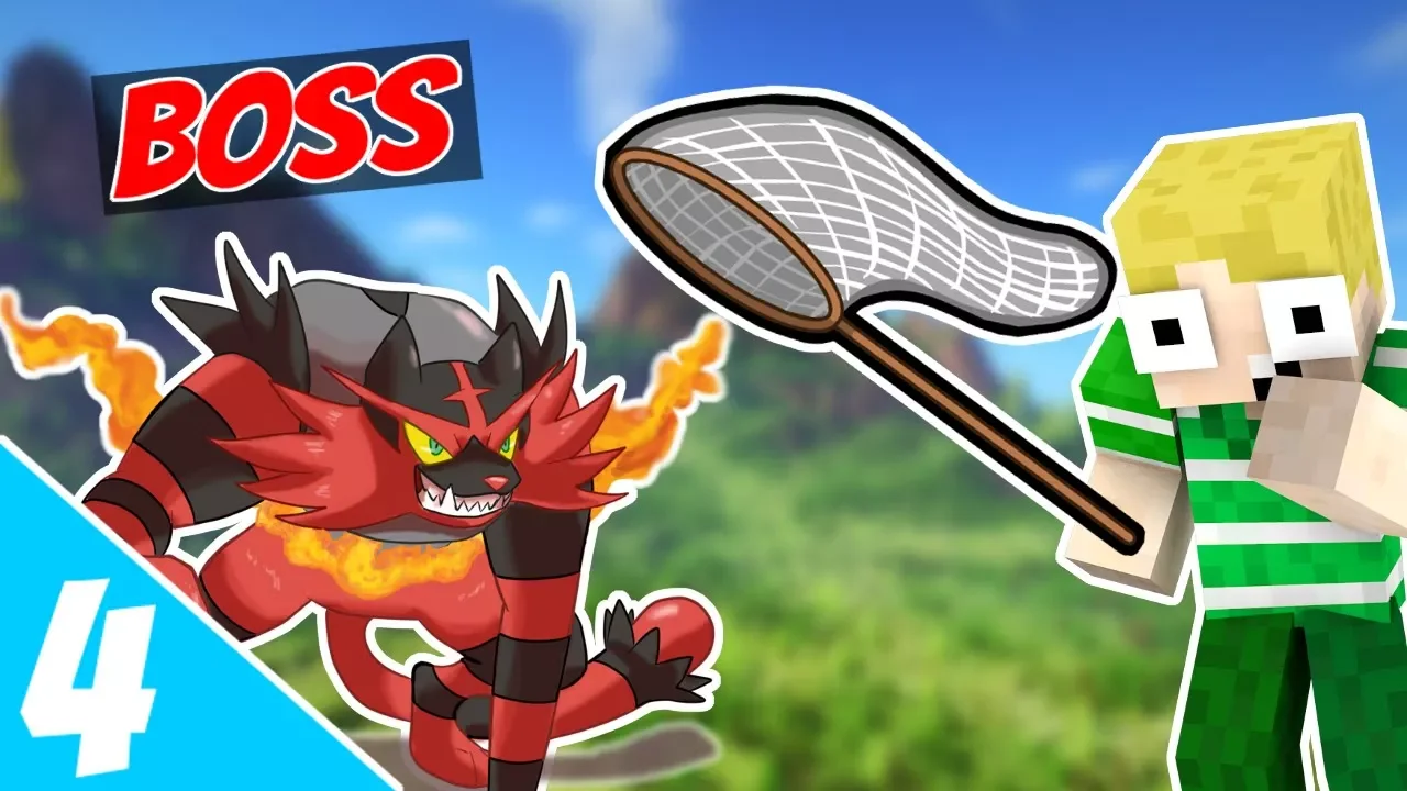 Dansk Minecraft - Pixelmon #4: FANGER BOSS!!