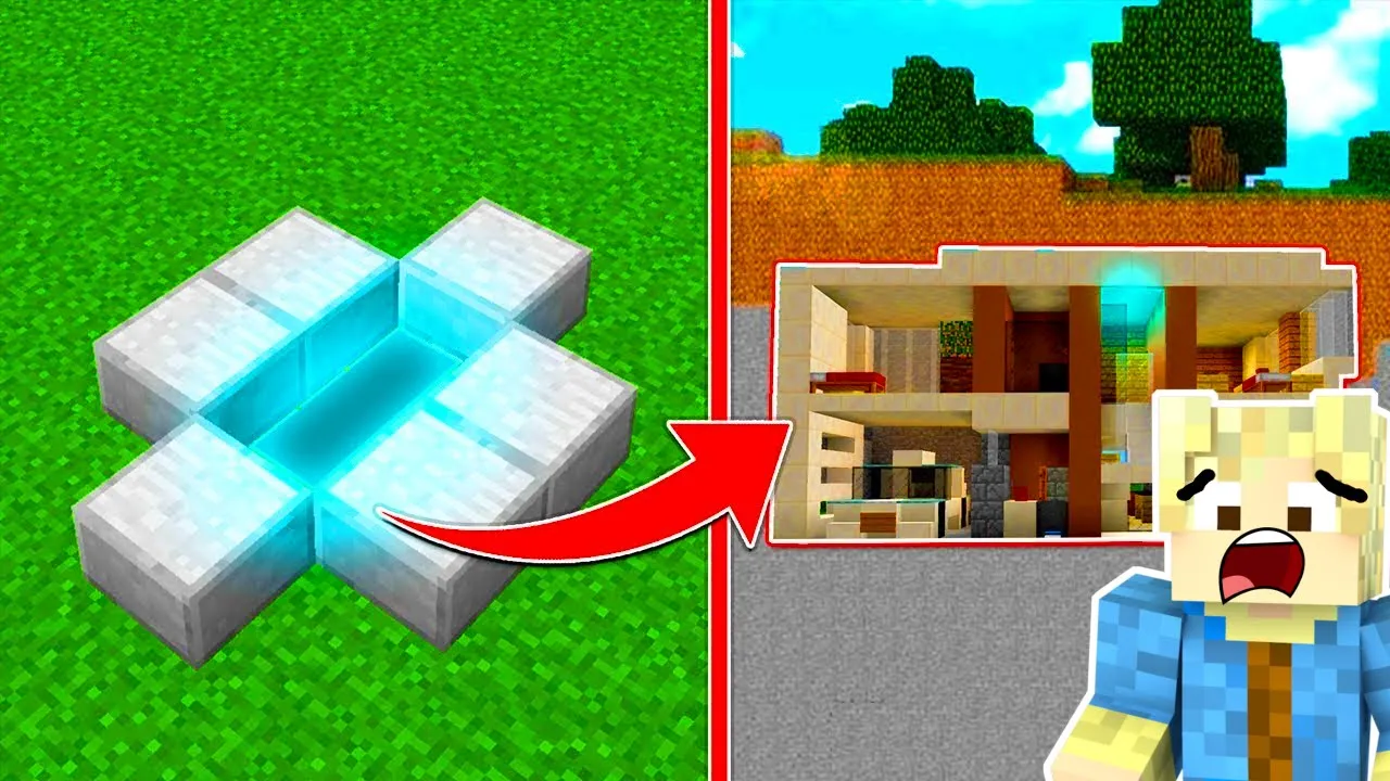 VILD HEMMELIG BASE?! - Dansk Minecraft