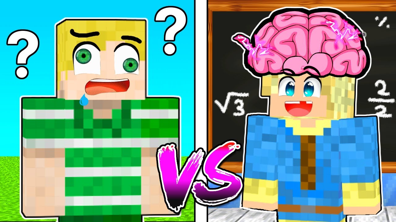 KLOG VS DUM I Minecraft!!