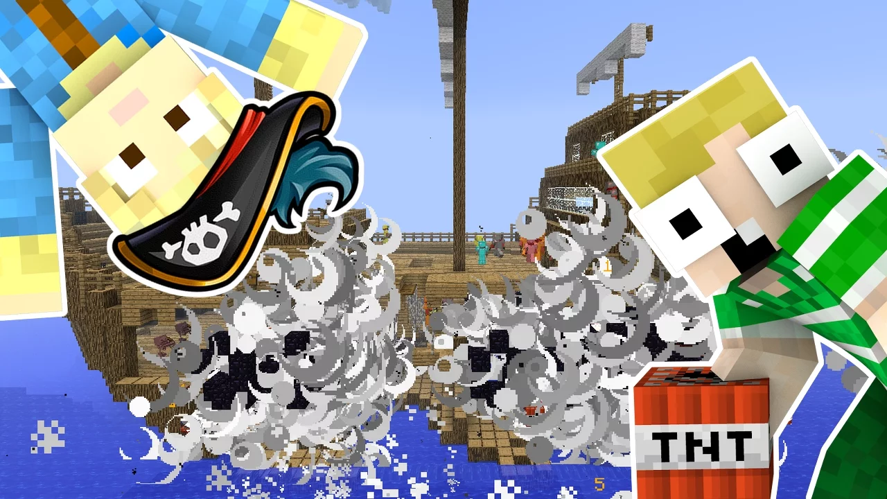 Dansk Minecraft - Modded #2: SPRÆNGER PIRATSKIB!!