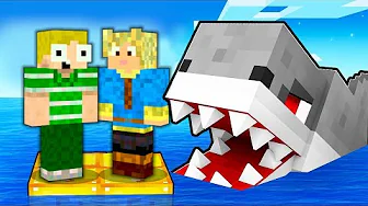 100 Dage På Farligste RAFT I Minecraft!!