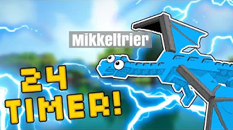 JEG ER ENDER DRAGON I 24 TIMER!? - Dansk Minecraft