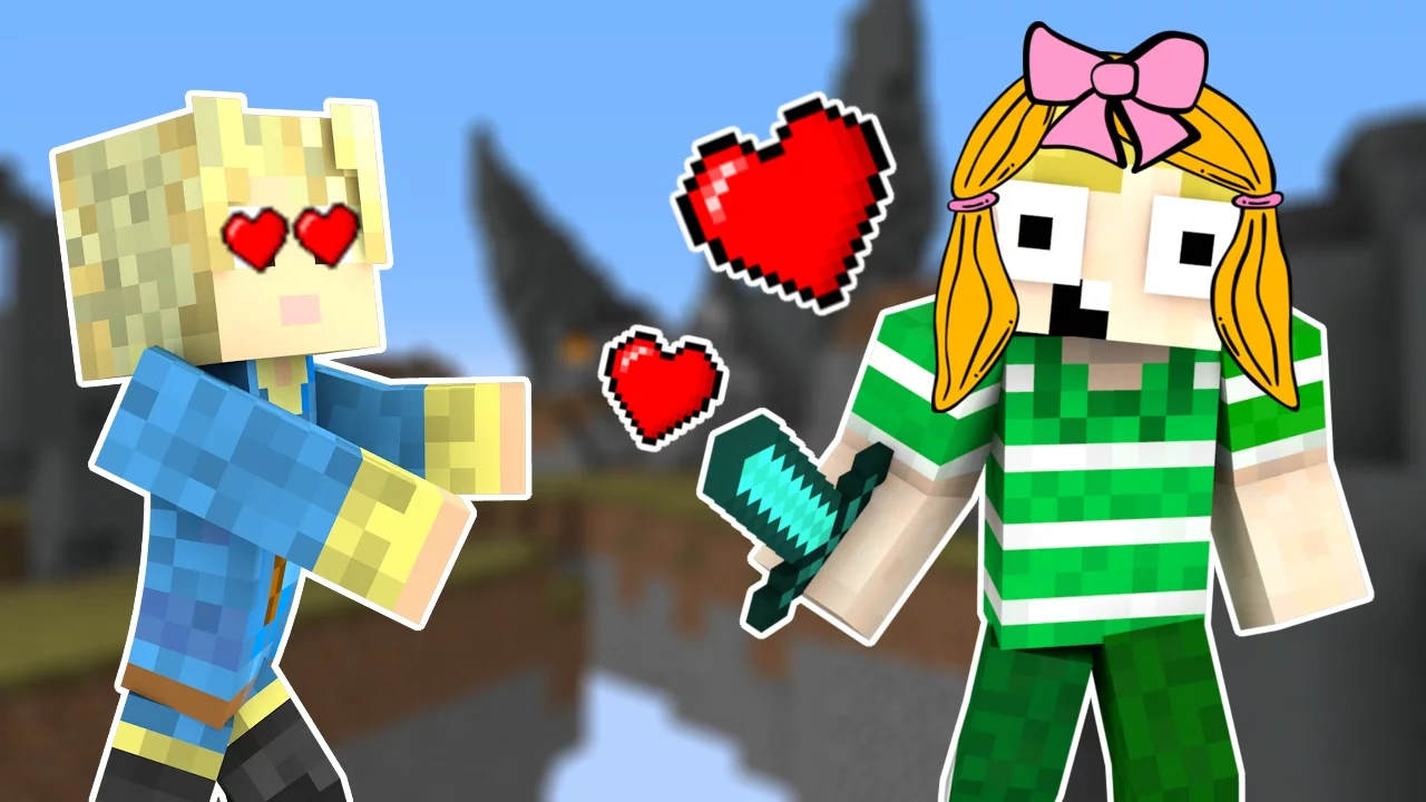 Dansk Minecraft - EMIL SOM PIGE!!