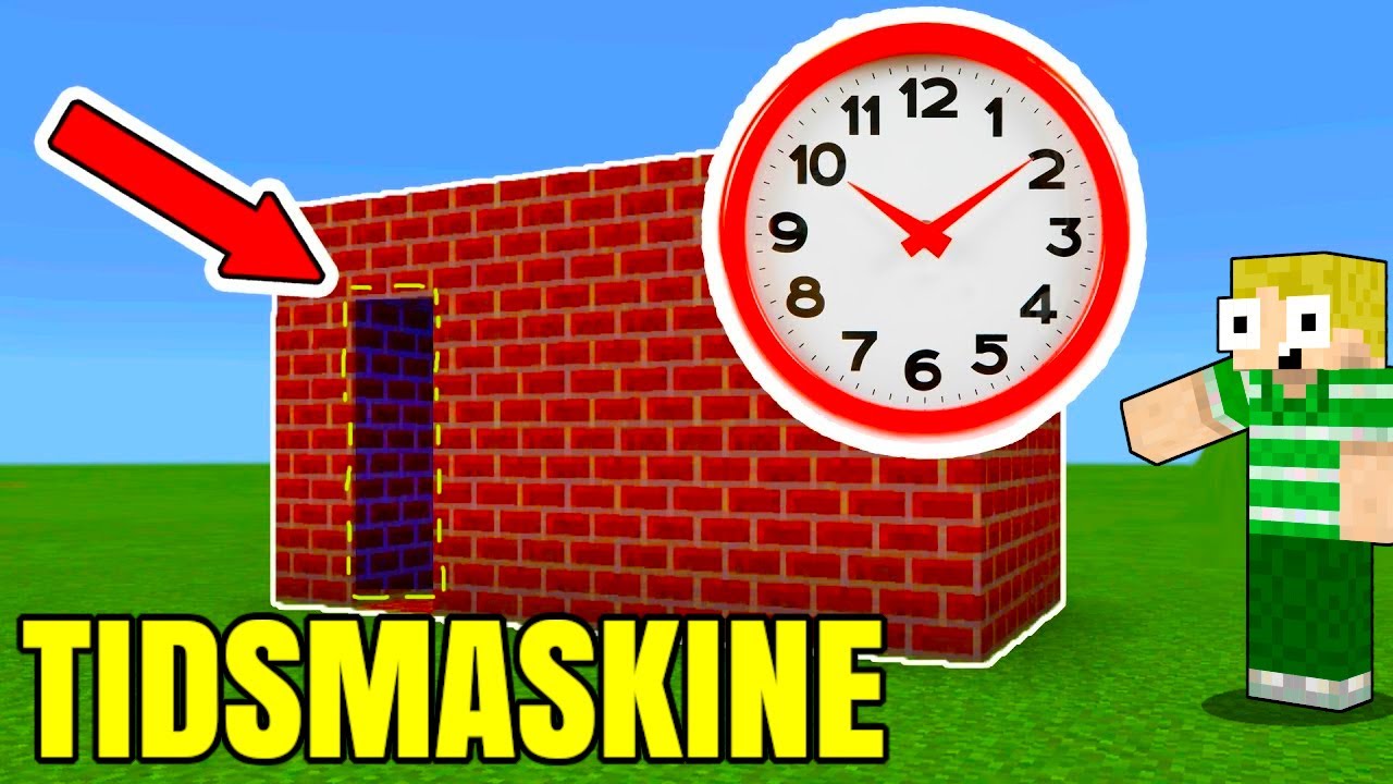 Bygger En TIDSMASKINE I Minecraft!!