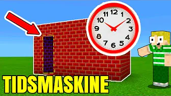 Bygger En TIDSMASKINE I Minecraft!!