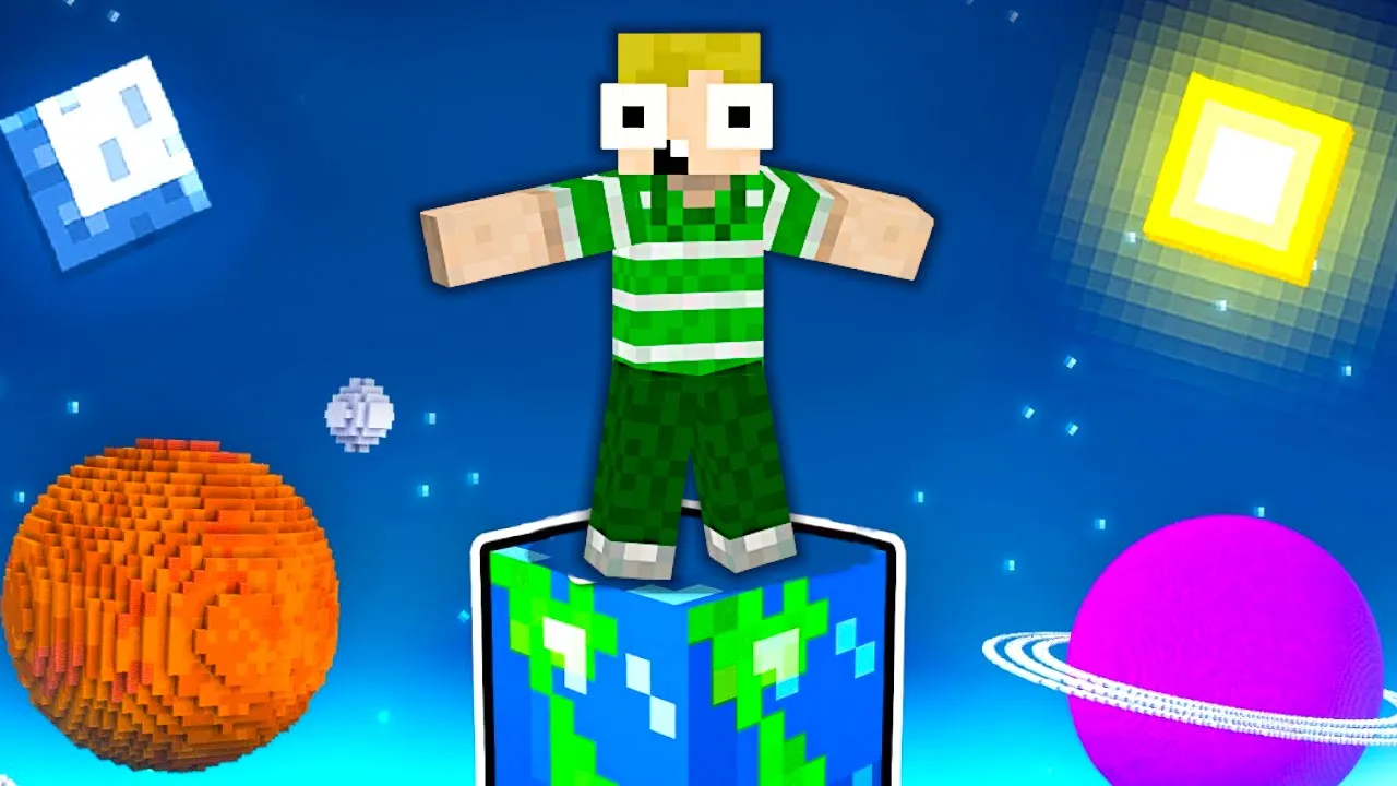 Livet Som ASTRONAUT I Minecraft!!