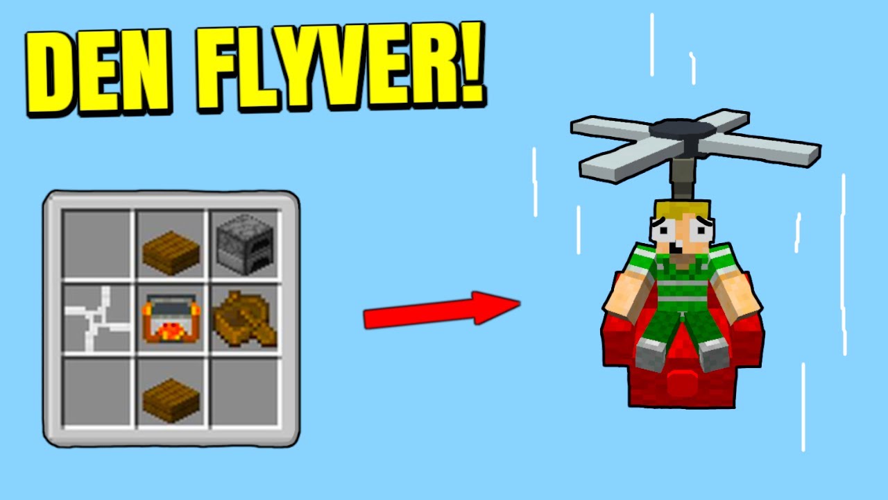 Laver Ting I Minecraft Der Kan FLYVE!
