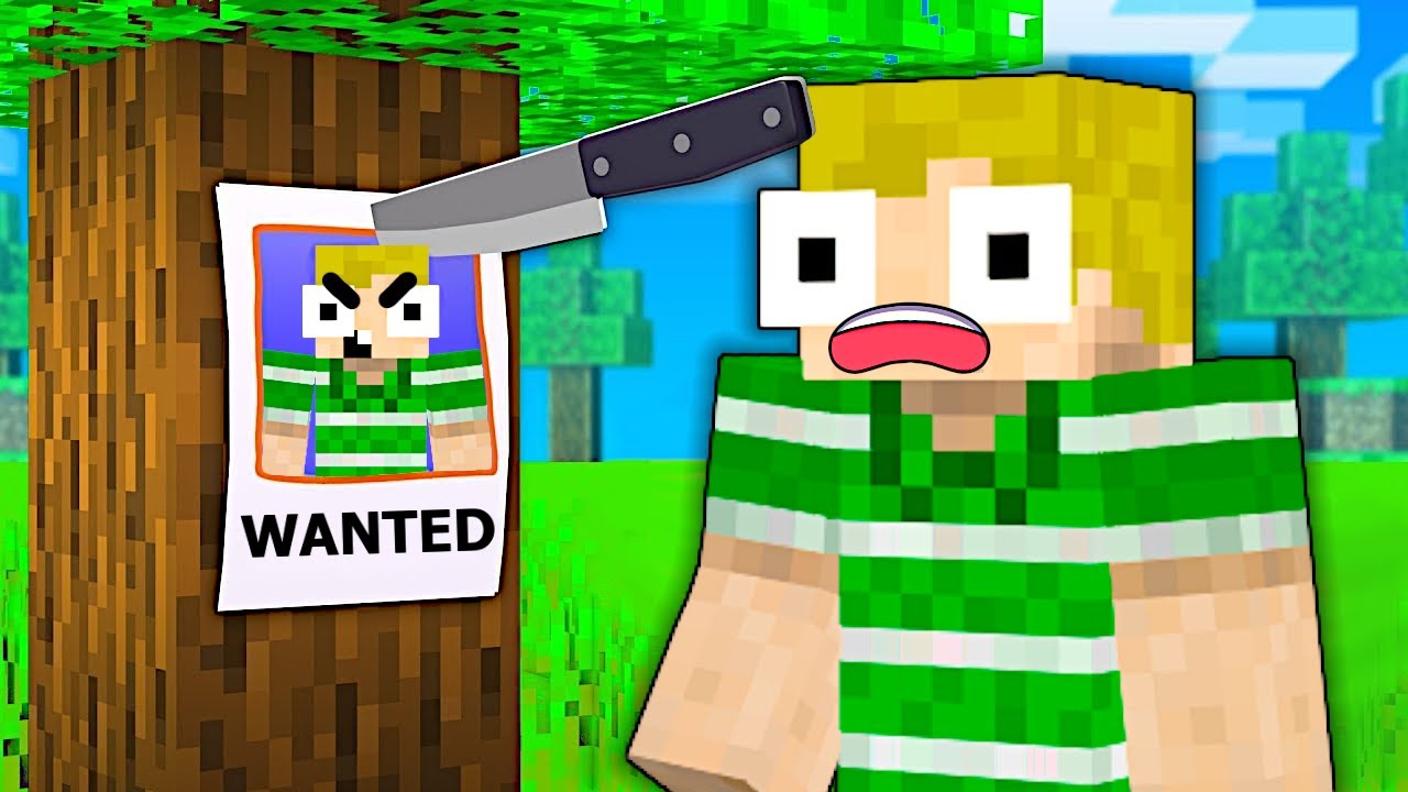 Jeg Bliver EFTERSØGT I Minecraft!!