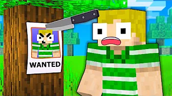 Jeg Bliver EFTERSØGT I Minecraft!!