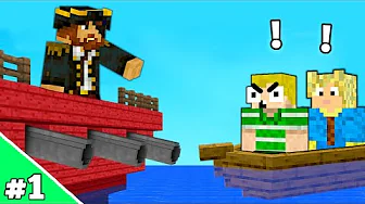 TrierLand #01: VI RØVER ET PIRATSKIB!! - Dansk Minecraft