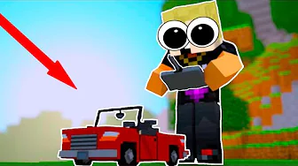 FJERNSTYRET FLY & BILER!! // Dansk Minecraft