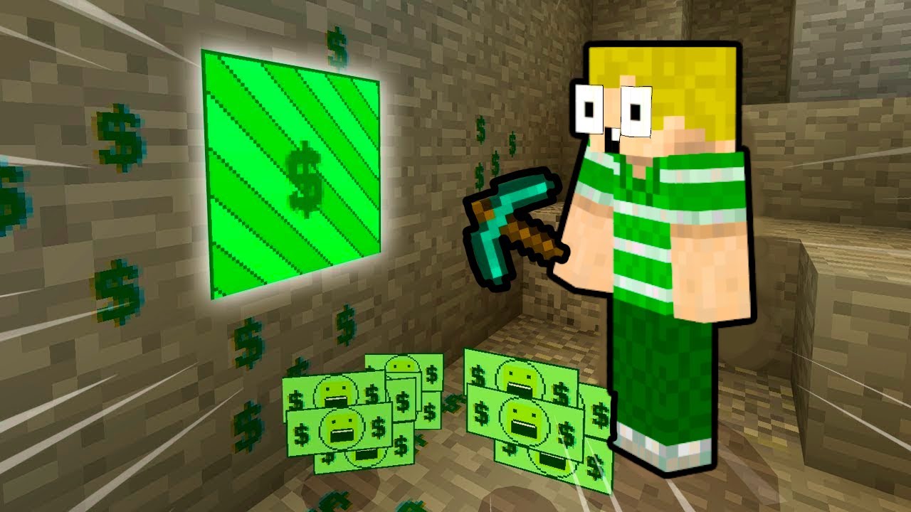 Jeg Finder PENGE BLOCKS I Minecraft!!