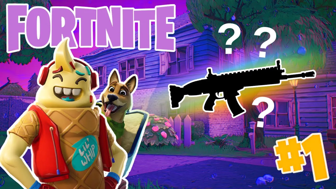 FINDER VILDESTE VÅBEN!! - Dansk Fortnite