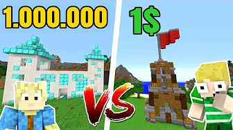 $1 vs $10.000 SLOT!! - Dansk Minecraft