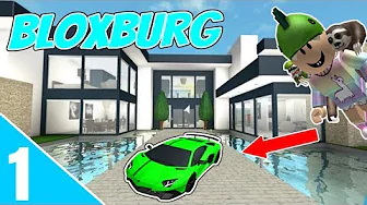 KØBER VILD BIL!! - Roblox Bloxburg #1 (Dansk)